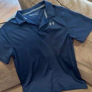 Under Armour Men's Dark Blue Polo Shirt